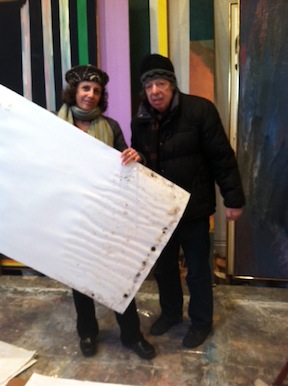 Susan Duhl with AIC-CERT volunteer doing recovery