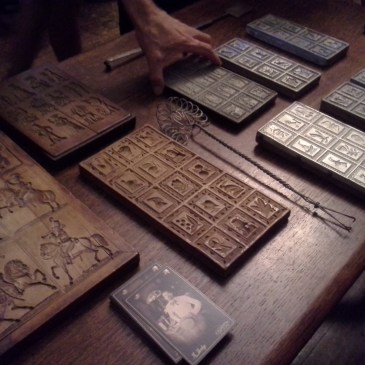 Springerle cookie molds from Ryan Berley's collection