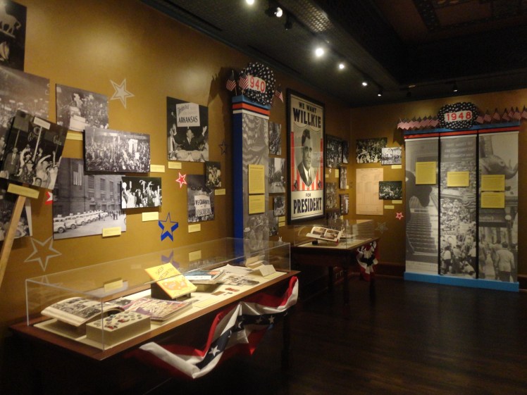 Display of political campaign ephemera
