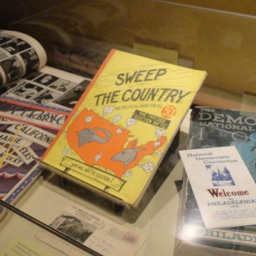 "Sweep The Country" book on display