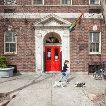 Picture of the front of the William Way Community Center.